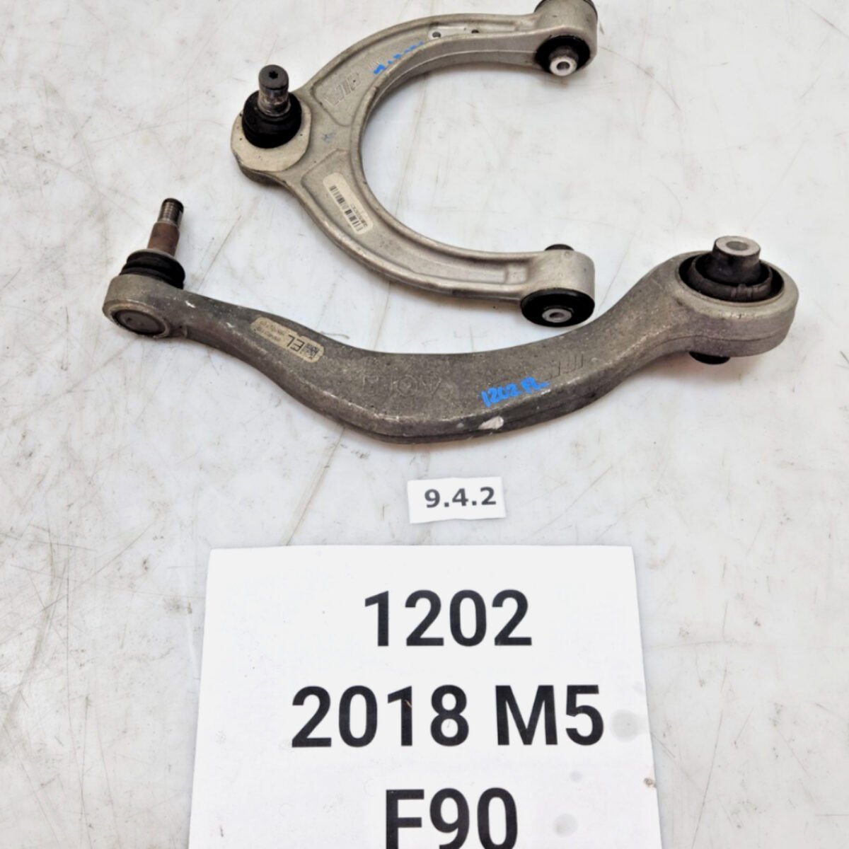 18-23 OEM BMW F90 M5 Front Suspension Left Driver Side Control Arm SET