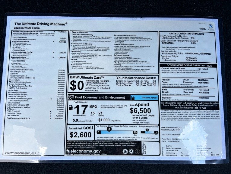 BMW M5 2022 - Image 35