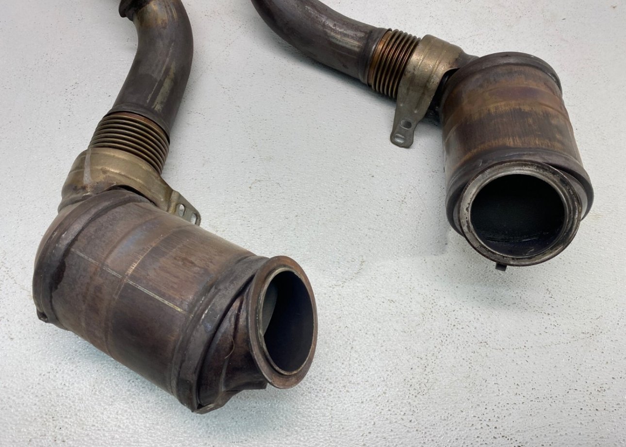 BMW F01 F10 E70 550 650 750 X5 X6 N63 Engine Exhaust Cat Converter Pipe Set OEM✅ - Image 6