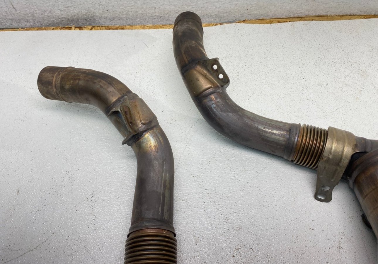 BMW F01 F10 E70 550 650 750 X5 X6 N63 Engine Exhaust Cat Converter Pipe Set OEM✅ - Image 7