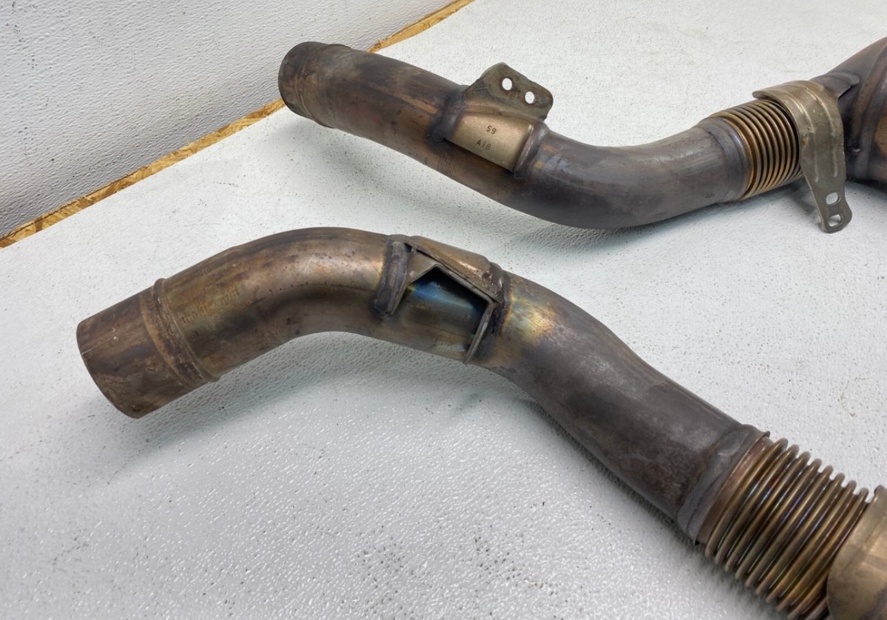 BMW F01 F10 E70 550 650 750 X5 X6 N63 Engine Exhaust Cat Converter Pipe Set OEM✅ - Image 8