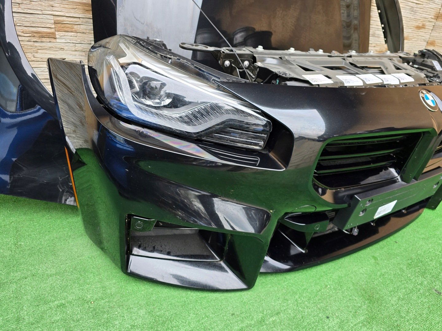 Hood fenders bumper belt radiators led bmw m2 g87 - Image 2
