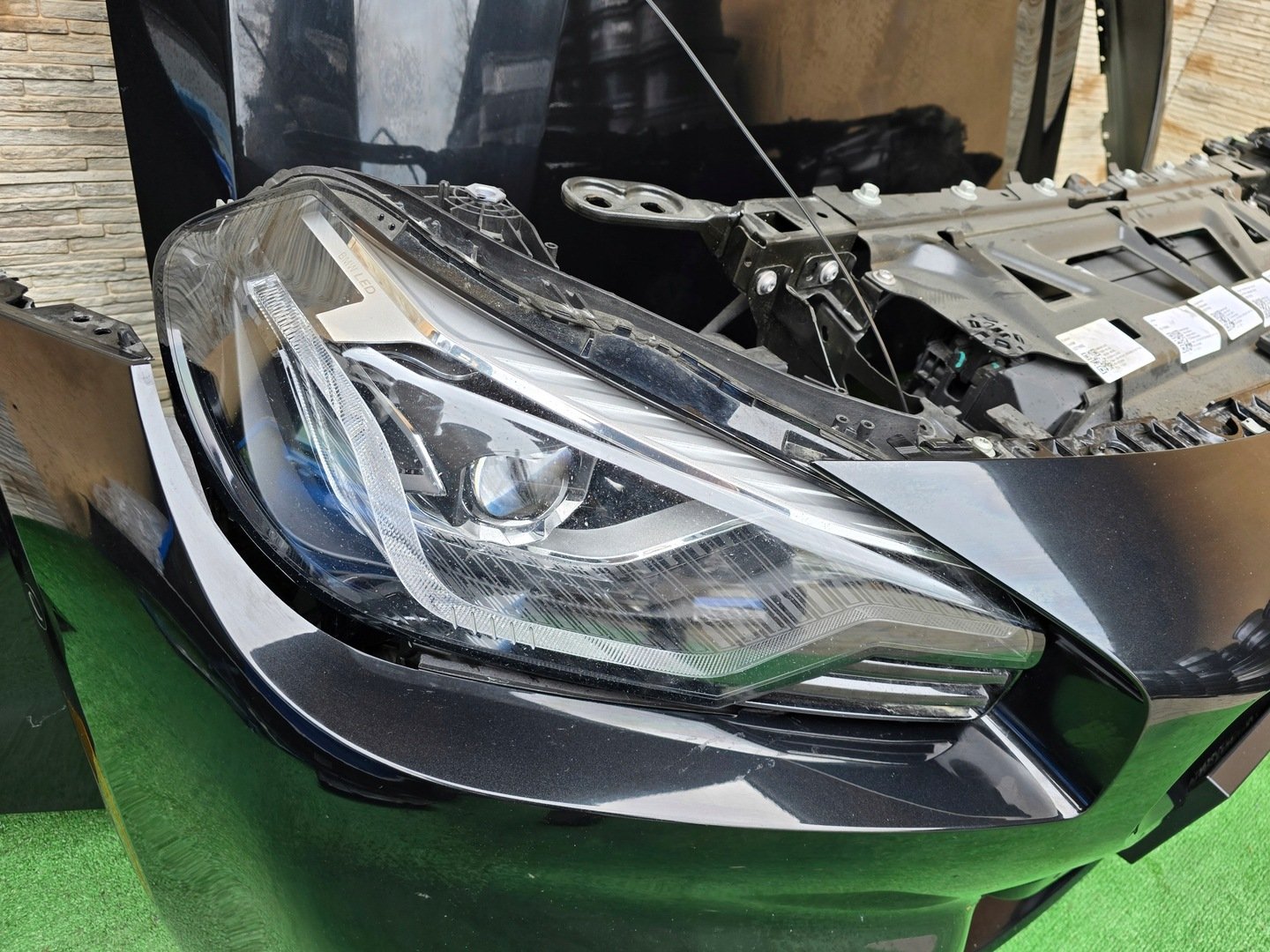 Hood fenders bumper belt radiators led bmw m2 g87 - Image 3