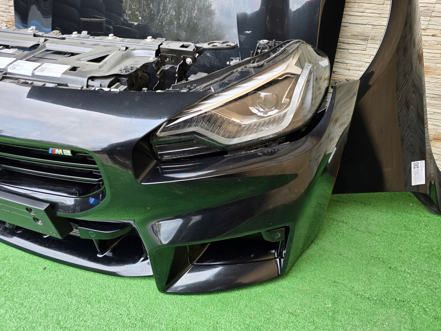 Hood fenders bumper belt radiators led bmw m2 g87 - Image 5