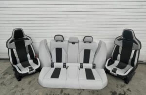 2024 BMW M3 M4 G80 G82 FRONT CARBON BUCKET SEATS REAR SEATS INTERIOR SET OEM