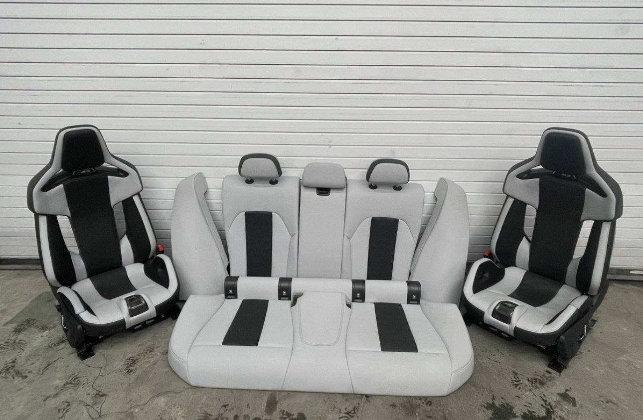2024 BMW M3 M4 G80 G82 FRONT CARBON BUCKET SEATS REAR SEATS INTERIOR SET OEM