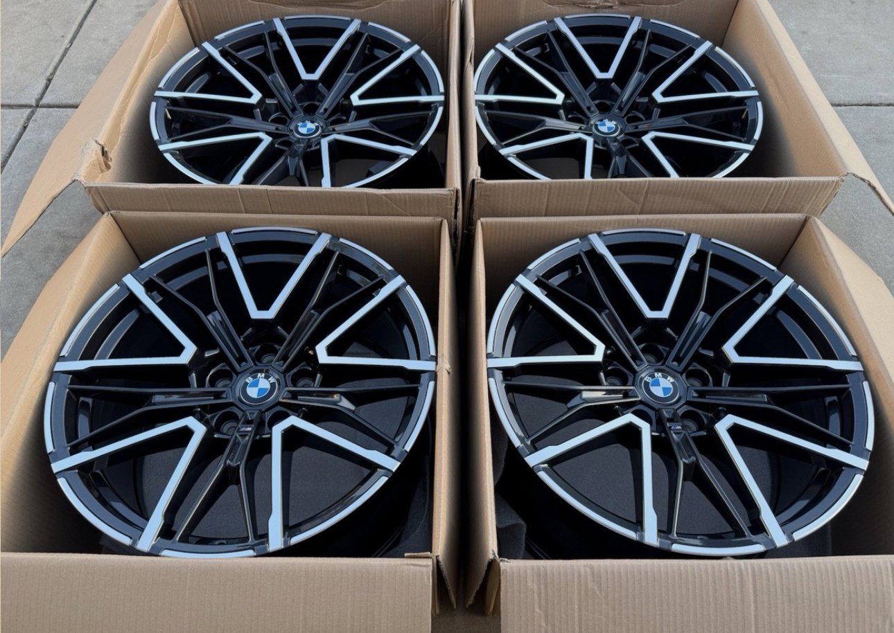 OEM BMW 2025+ G90 G99 M5 Black W/ Polished Face 951M Wheels Rims - Image 3