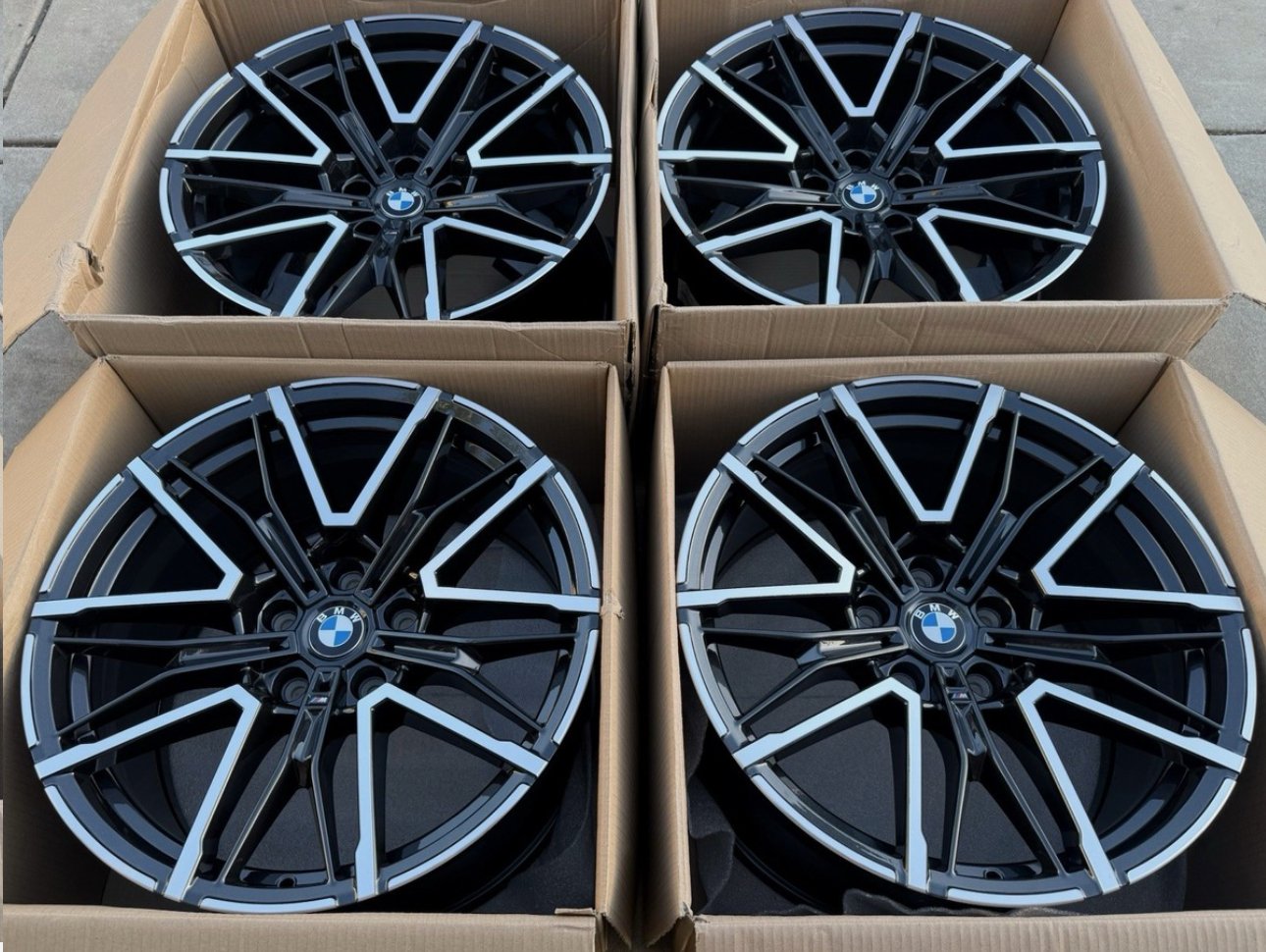 OEM BMW 2025+ G90 G99 M5 Black W/ Polished Face 951M Wheels Rims - Image 4