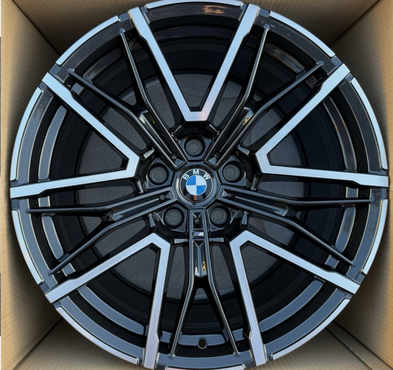OEM BMW 2025+ G90 G99 M5 Black W/ Polished Face 951M Wheels Rims - Image 8