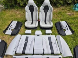 BMW F90 M5 Competition Seats Interior Silverstone Leather