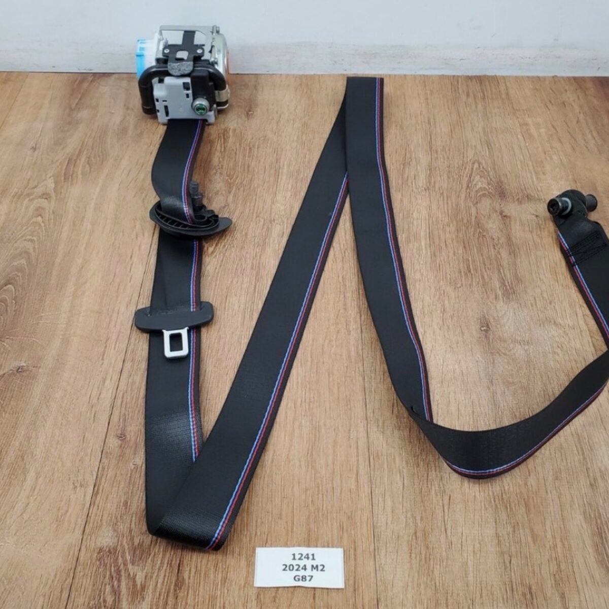 OEM BMW G87 M2 Perfomance Driver Seat Belt Seatbelt Retractor Black