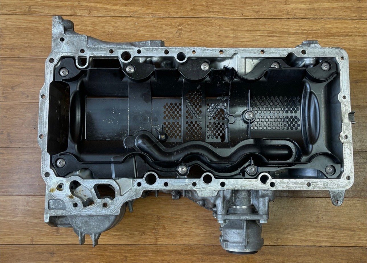 BMW M5 F90 M8 Front Engine Upper Oil Sump Pan OEM ORIGINAL NOTE - Image 4