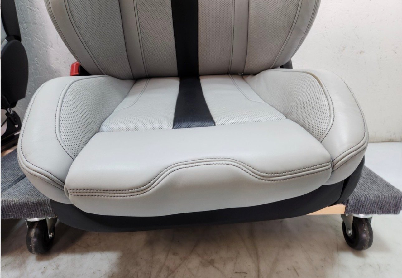 18-23 OEM BMW F90 M5 Sedan Front Left Right Seats Leather Merino Silver SET * - Image 13