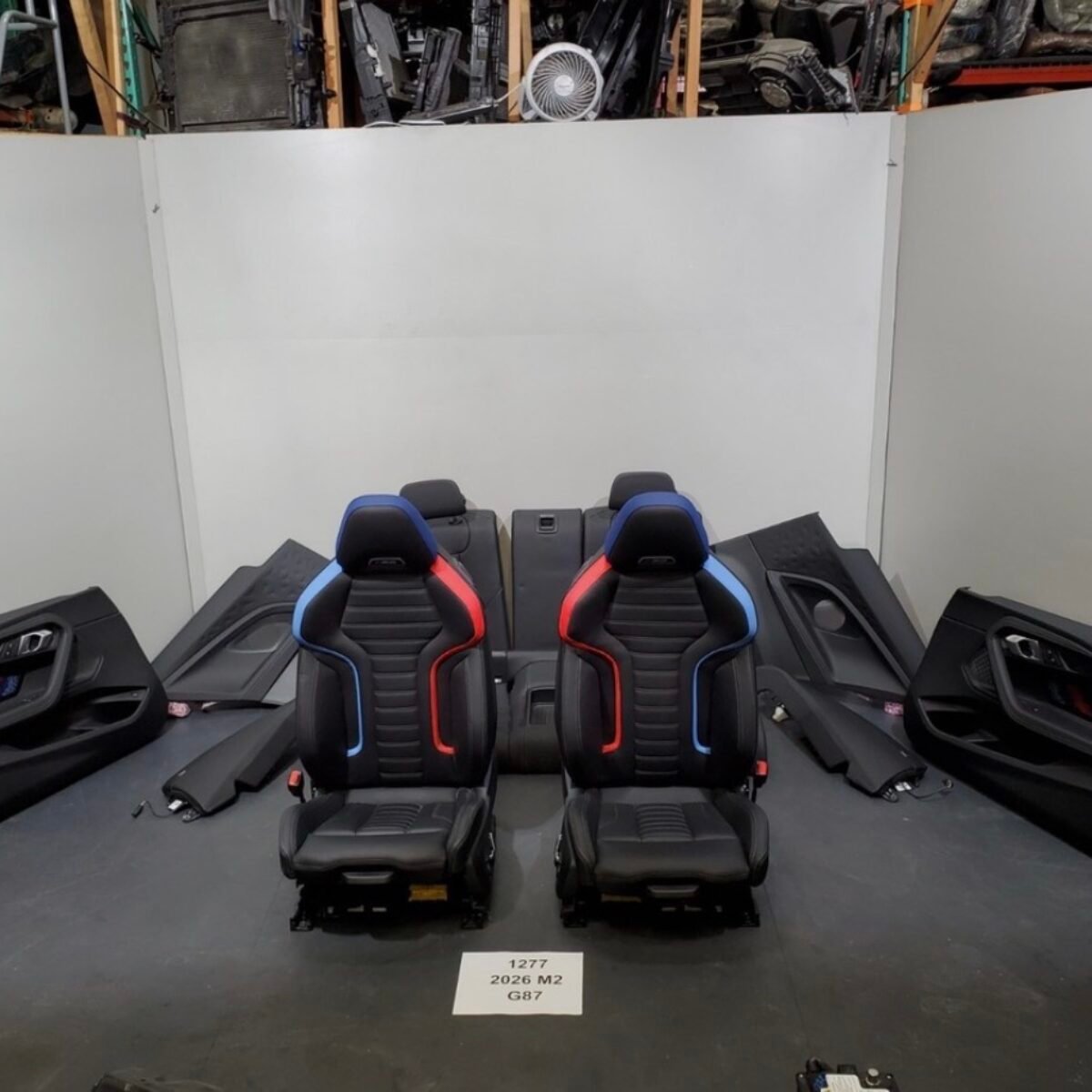 ✅ OEM BMW G87 M2 Perfomance Door Panels Sport Seats Interior COMPLETE SET