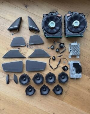 BMW 5 G30 G38 M5 F90 GENUINE Harman Kardon Audio SET with speaker trims