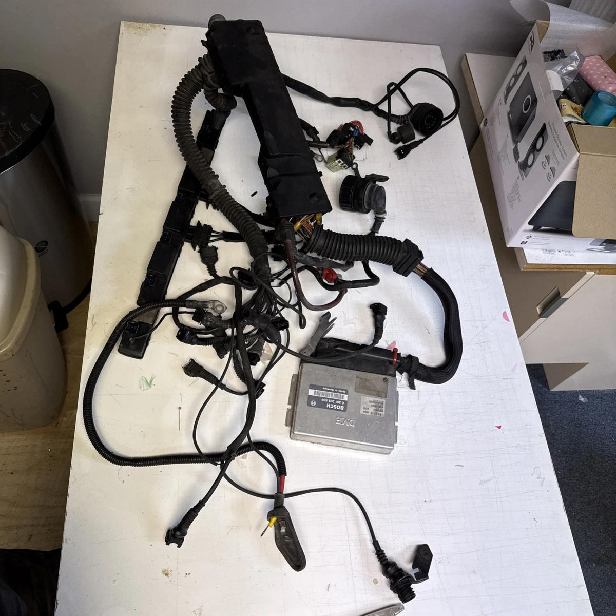 BMW E36 m3 MANUAL ENGINE HARNESS AND ECU