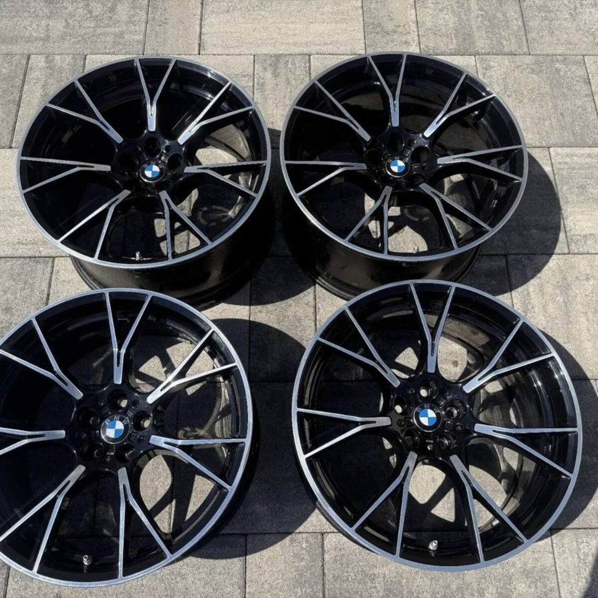 4X BMW Style 789M F90 M5 M8 Competition 20” Lightweight Alloy Wheels