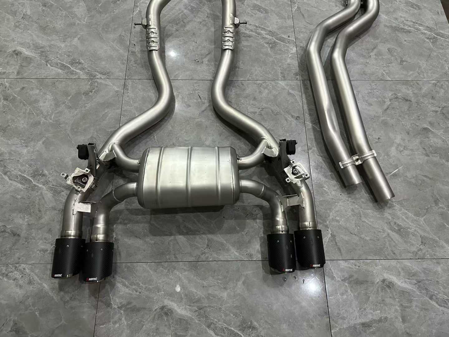 BMW M2 (F87) Akrapovič Titanium Evolution Line Exhaust w/ Carbon Fiber Tips -m