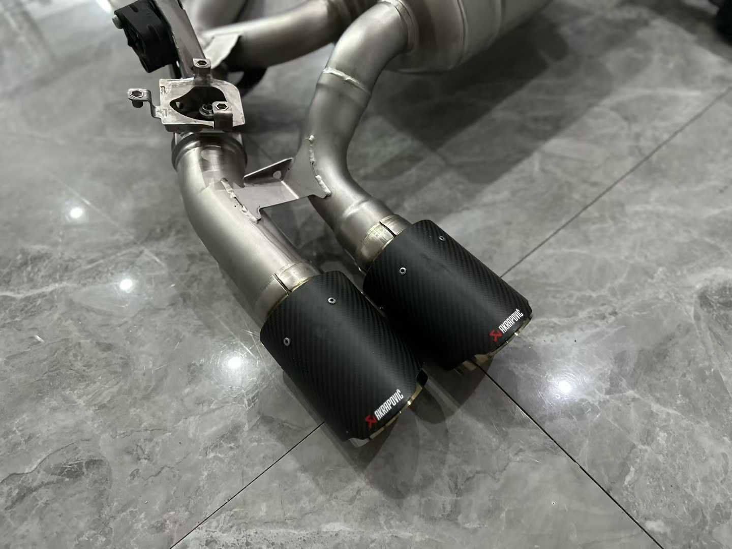 BMW M2 (F87) Akrapovič Titanium Evolution Line Exhaust w/ Carbon Fiber Tips -m - Image 4