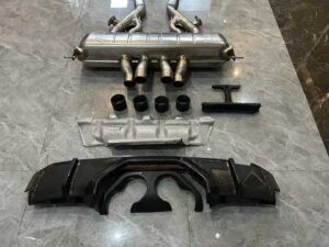 BMW M4 (G82) M Performance Titanium Cat-Back Exhaust - Gatling Center Quad Tips