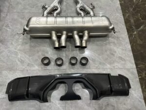 BMW M3 (G80) / M4 (G82) M Performance Titanium Exhaust - Central Quad Tips