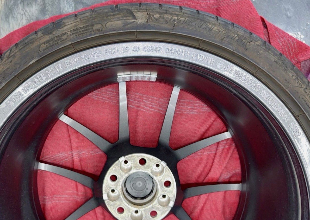 GENUINE OEM BMW 763M 19/20” Staggered Forged M3 M4 CS Wheels Set F80 F82 F83 F87 - Image 18