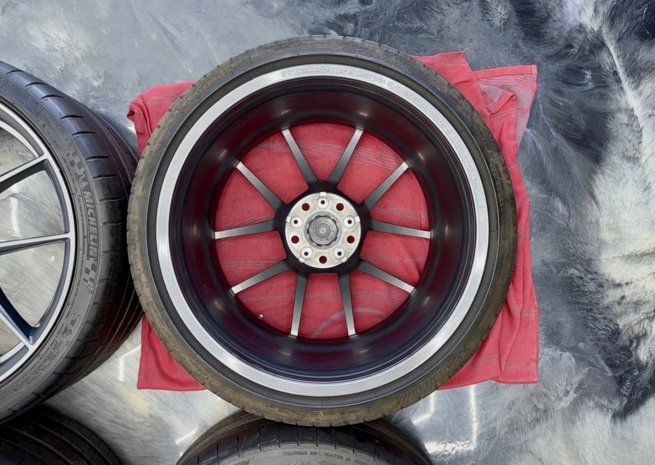 GENUINE OEM BMW 763M 19/20” Staggered Forged M3 M4 CS Wheels Set F80 F82 F83 F87 - Image 19