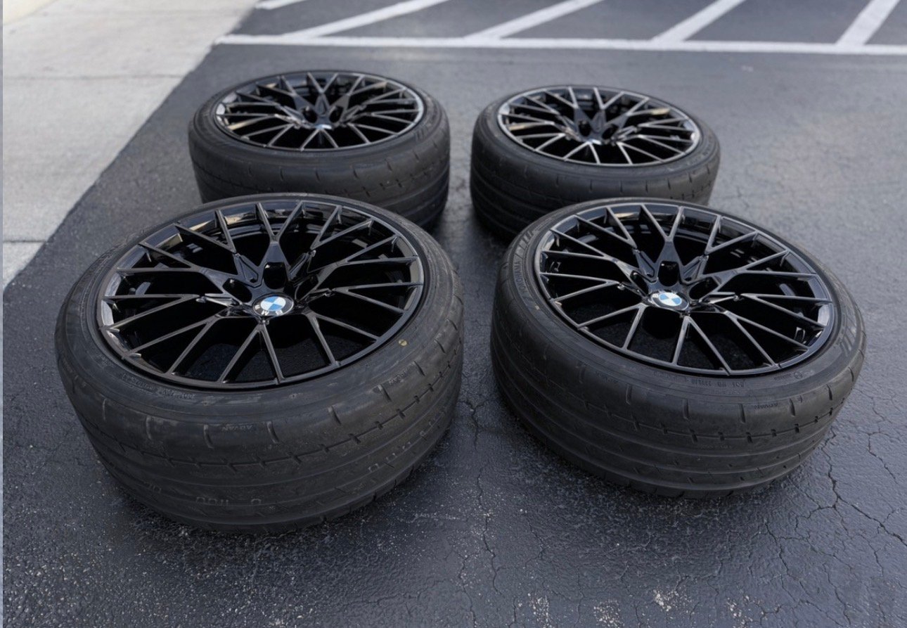 19” BMW M2 F87 Competition 788M Oem Wheels. 19x9 & 19x10 Yokohama Tires Apex - Image 3
