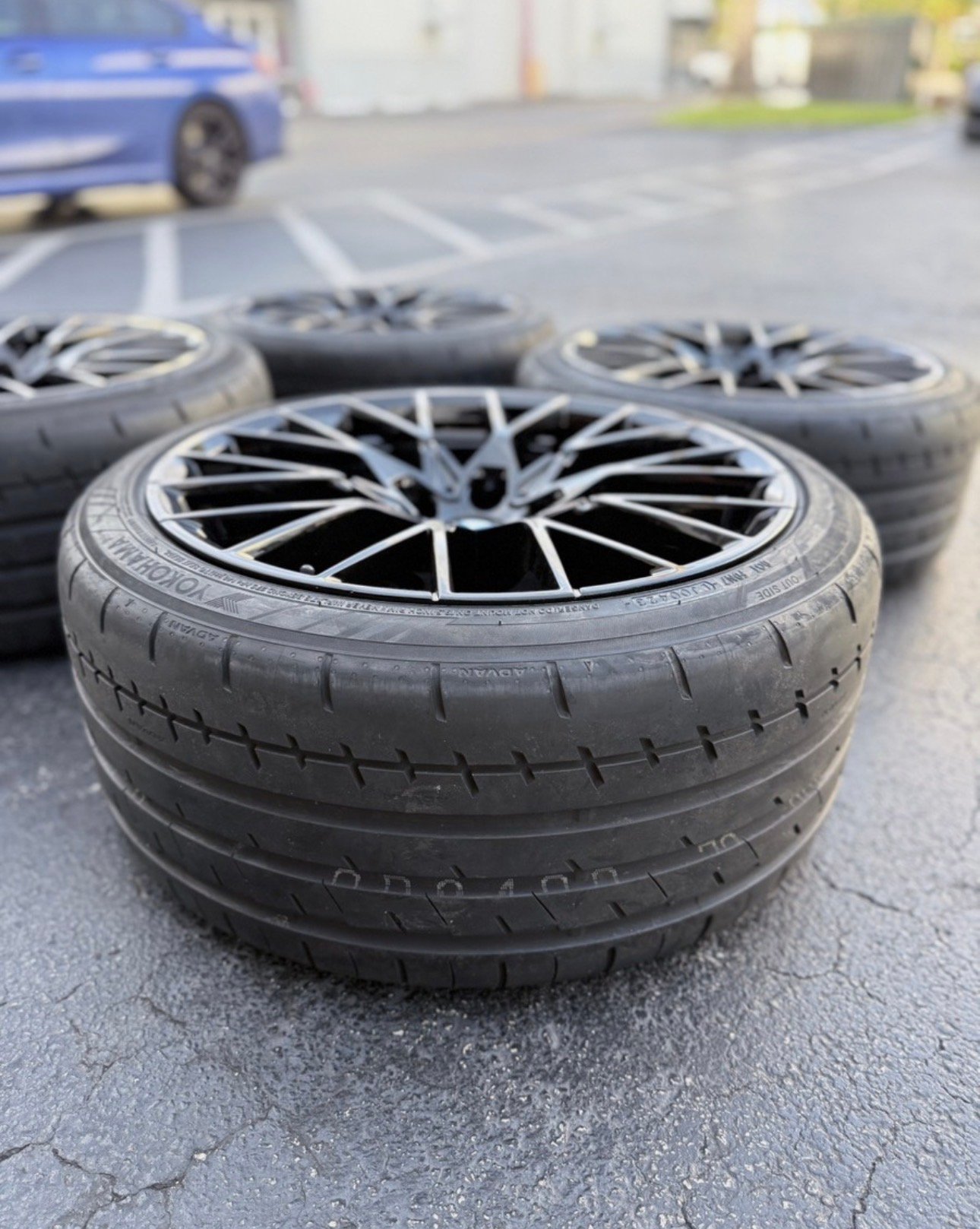 19” BMW M2 F87 Competition 788M Oem Wheels. 19x9 & 19x10 Yokohama Tires Apex - Image 10