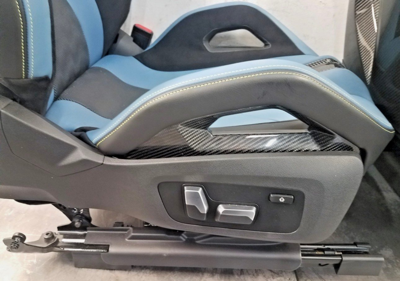 2024 BMW M3 xDrive BMW G80 OEM Carbon Bucket Heat Cool Seat Set - Image 13