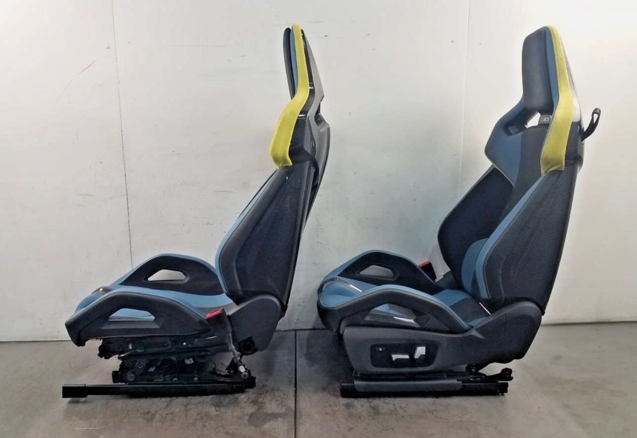2024 BMW M3 xDrive BMW G80 OEM Carbon Bucket Heat Cool Seat Set - Image 16