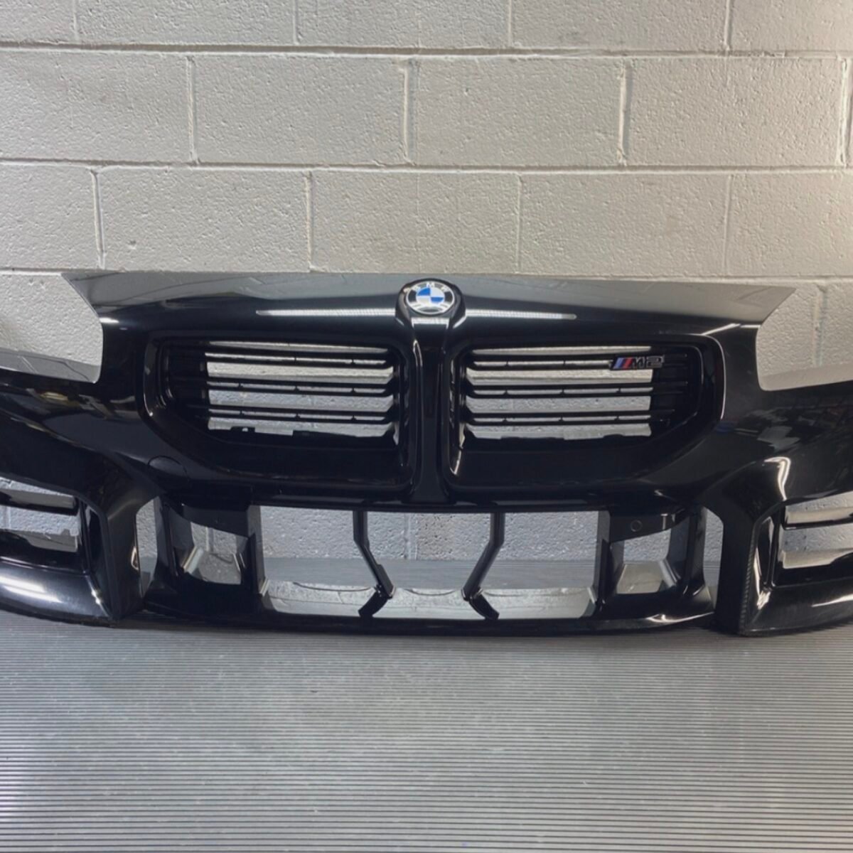 2023-2026 BMW M2 G87 Front Bumper Cover W/ Grille Assembly Black 475 OEM
