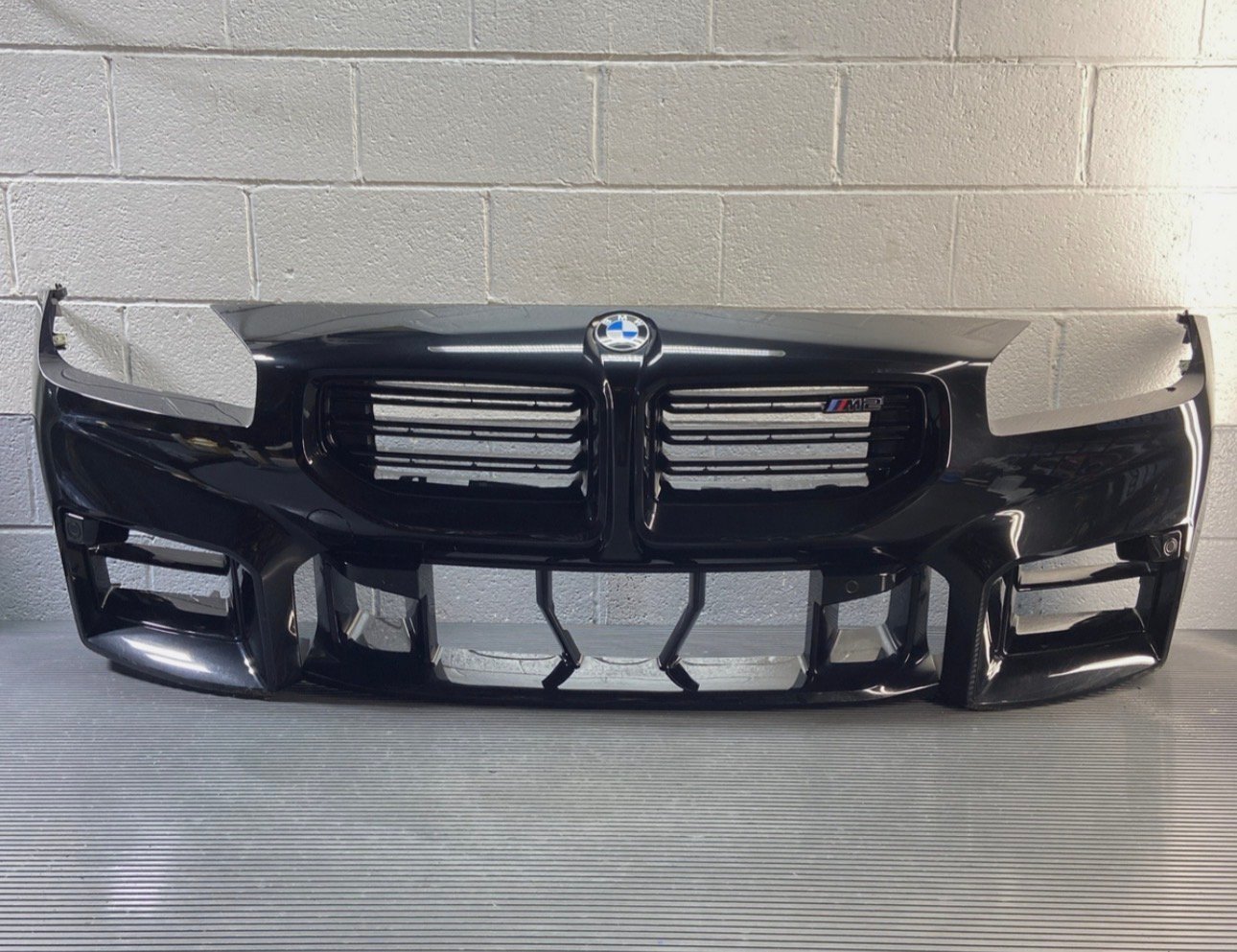 2023-2026 BMW M2 G87 Front Bumper Cover W/ Grille Assembly Black 475 OEM