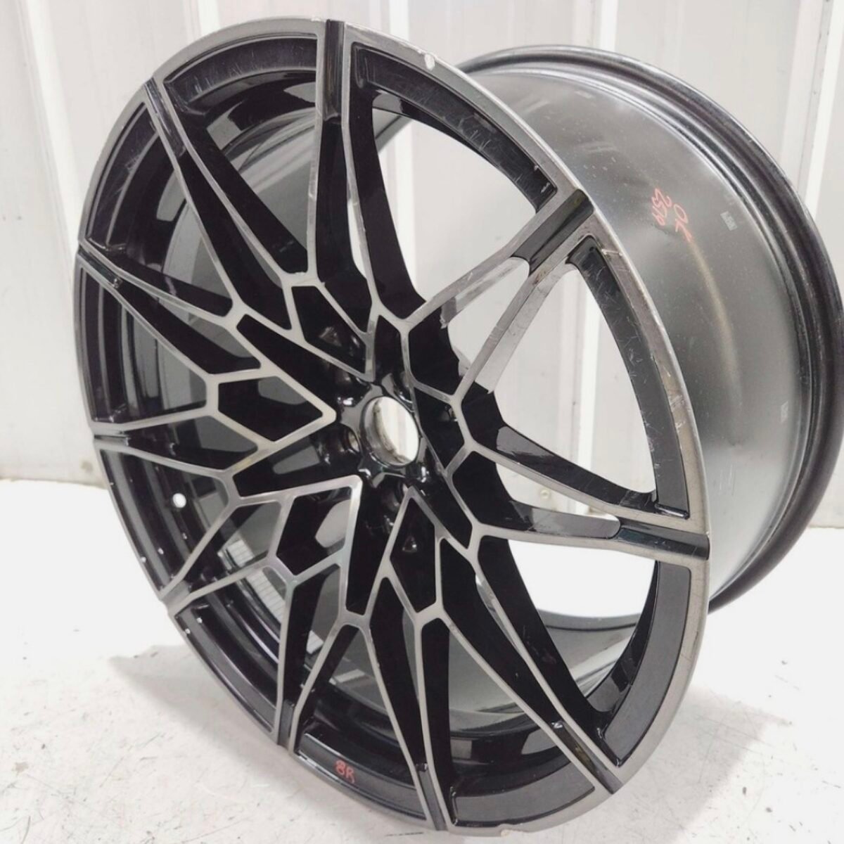 2023 BMW M4 G82 COMPETITION REAR WHEEL RIM 20X10.5 ALLOY 20 SPOKE BLACK *NOTE