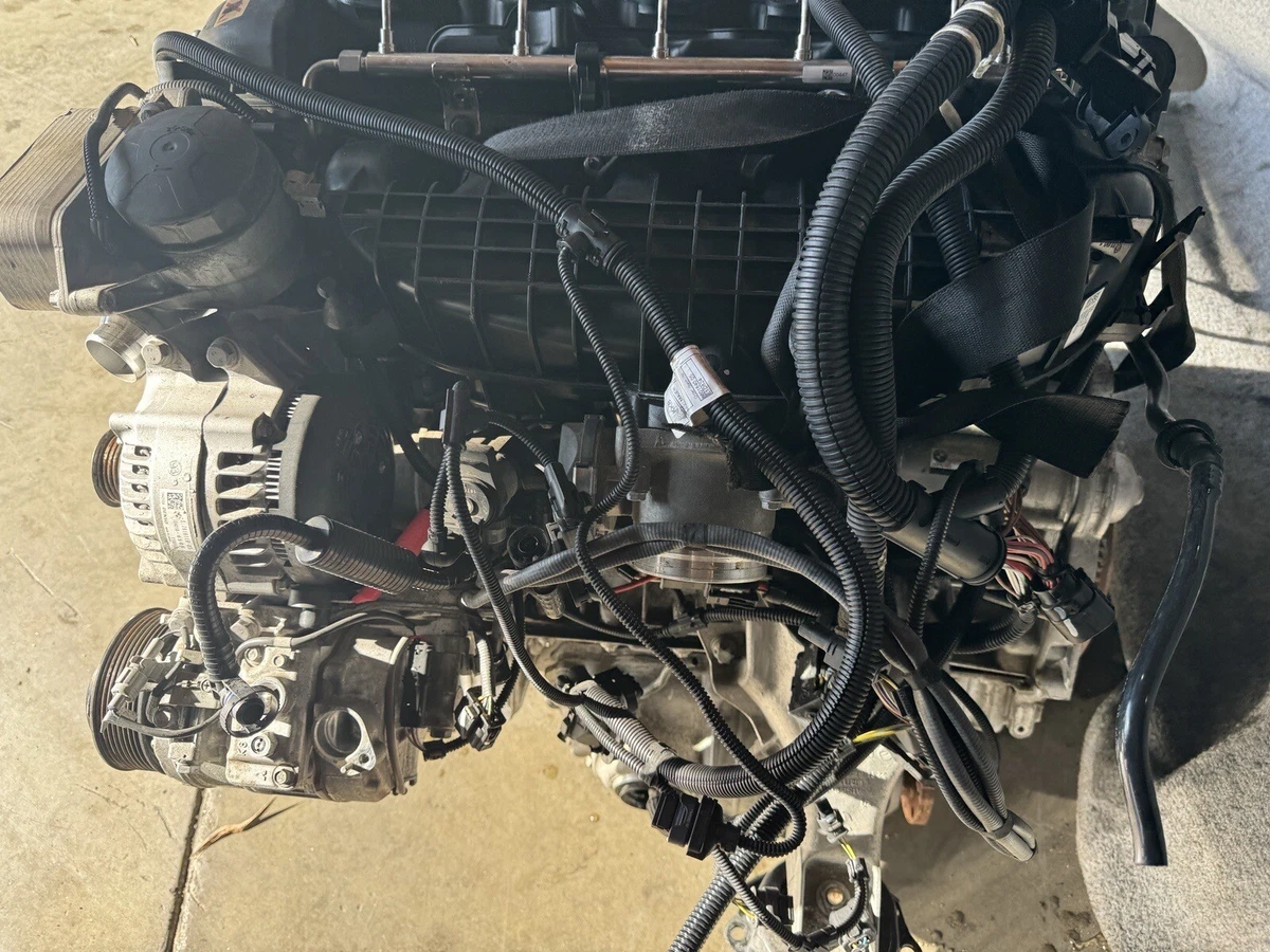 BMW 14-19 F15 F16 N55 3.0L Engine Motor TurboCharged Long Block Assembly OEM - Image 4