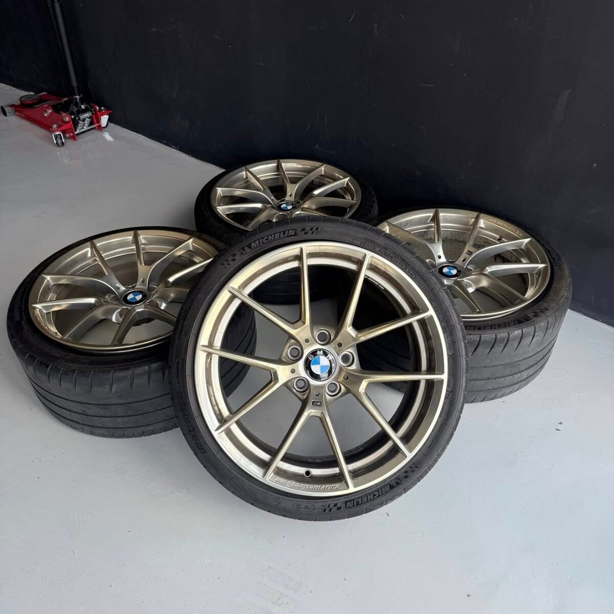 Wheels 763M Forzen Gold 19-19 inches, spec 5/120 F9”et29-R10”et40 for BMW M2 M3 M4 F30 F32 F80 F87 F22