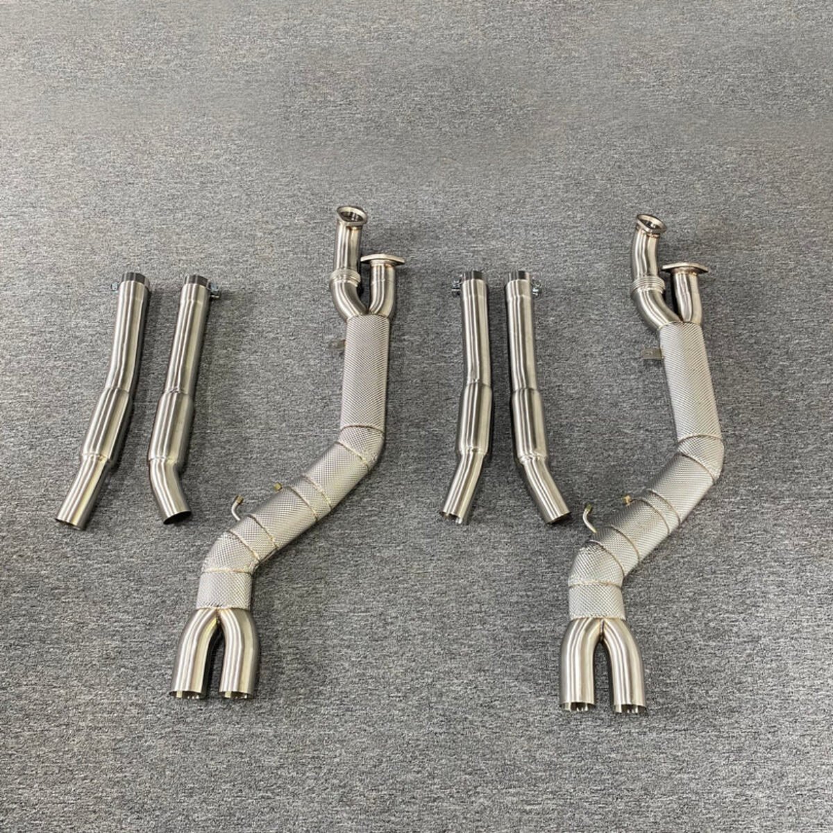 BMW G8X M2/M3/M4 4 inch Single Midpipe