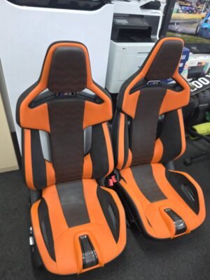 BMW G80 M3 Kyalami Orange Carbon Bucket Seats