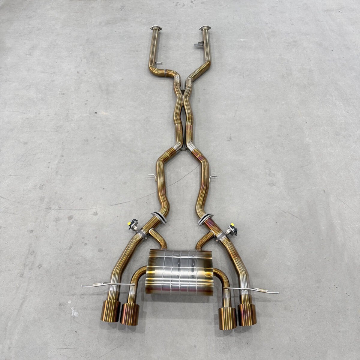 Titanium Catback Exhaust System for BMW G87 M2