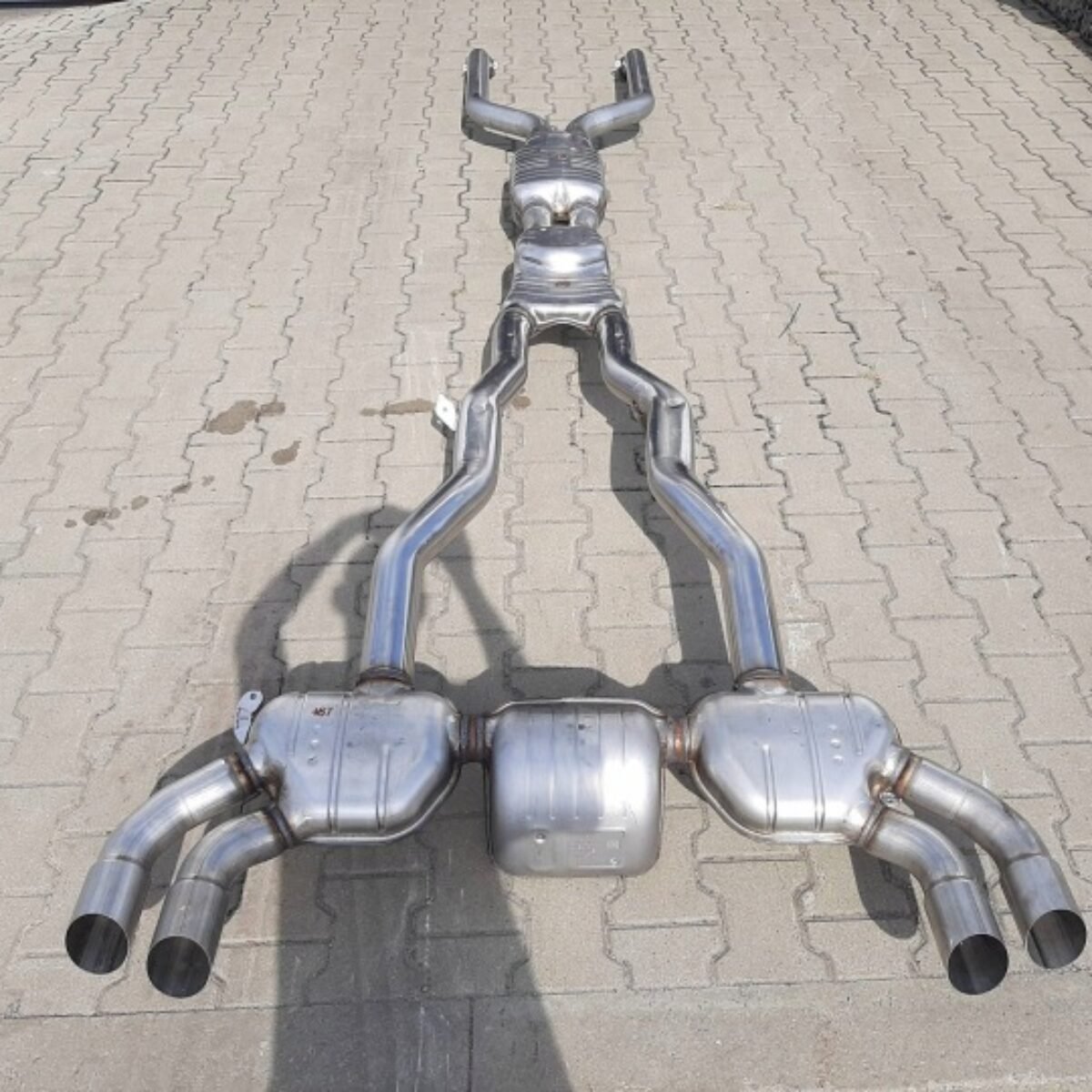 Exhaust muffler complete bmw m5 g90 g99
