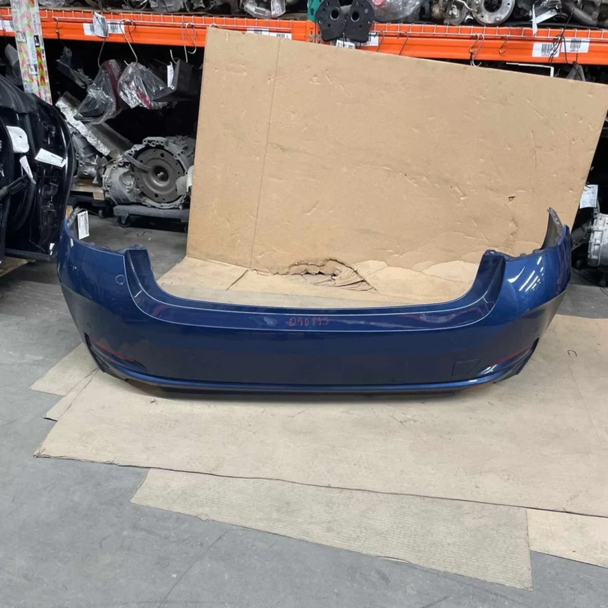2023-2025 BMW 330 XI G20 REAR BUMPER COVER ASSEMBLY PHYTONIC BLUE
