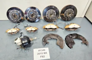 OEM BMW F87 F80 F82 Front Rear M Brake Carbon Ceramic Rotor Calipers Brembo SET