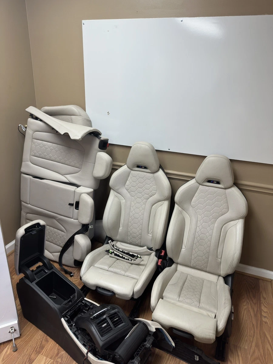 BMW X4M F98 IVORY WHITE Interior Set 2020 - 2024 OEM *NOTES