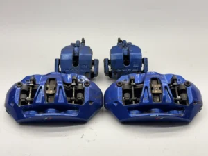 15-18 OEM BMW F85 F86 X5M X6M Front Rear Brake Calipers SET BREMBO Blue Oem