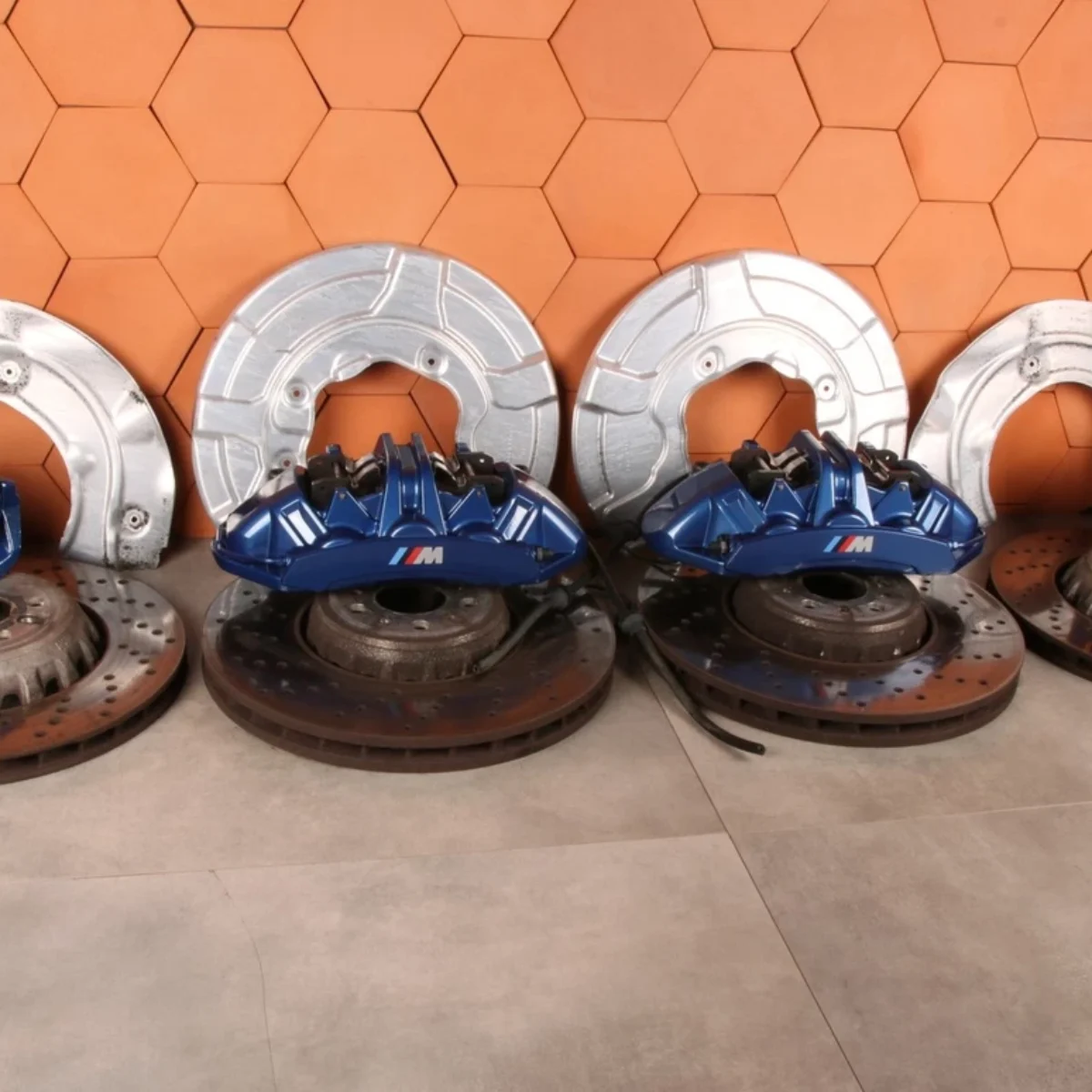 BMW X5M F95 X6M F96 M-POWER BRAKE SYSTEM CALIPERS DISCS PADS 380X28 395X36