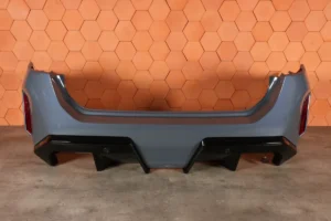 BMW M5 G90 COMPLETE REAR BUMPER C3N STORM BAY METALLIC NR.427