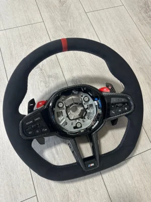 BMW Genuine CS G30 F90 M Steering Wheel Carbon Alcantara