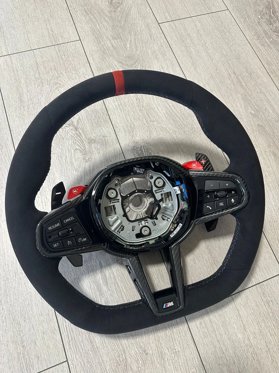 BMW Genuine CS G30 F90 M Steering Wheel Carbon Alcantara